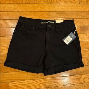 High rise midi short